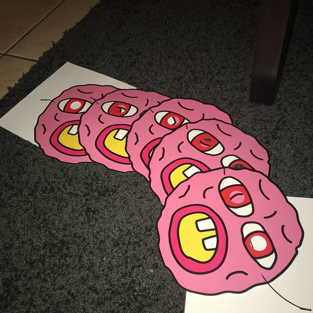 Tyler The Creator- Cherry Bomb Masks